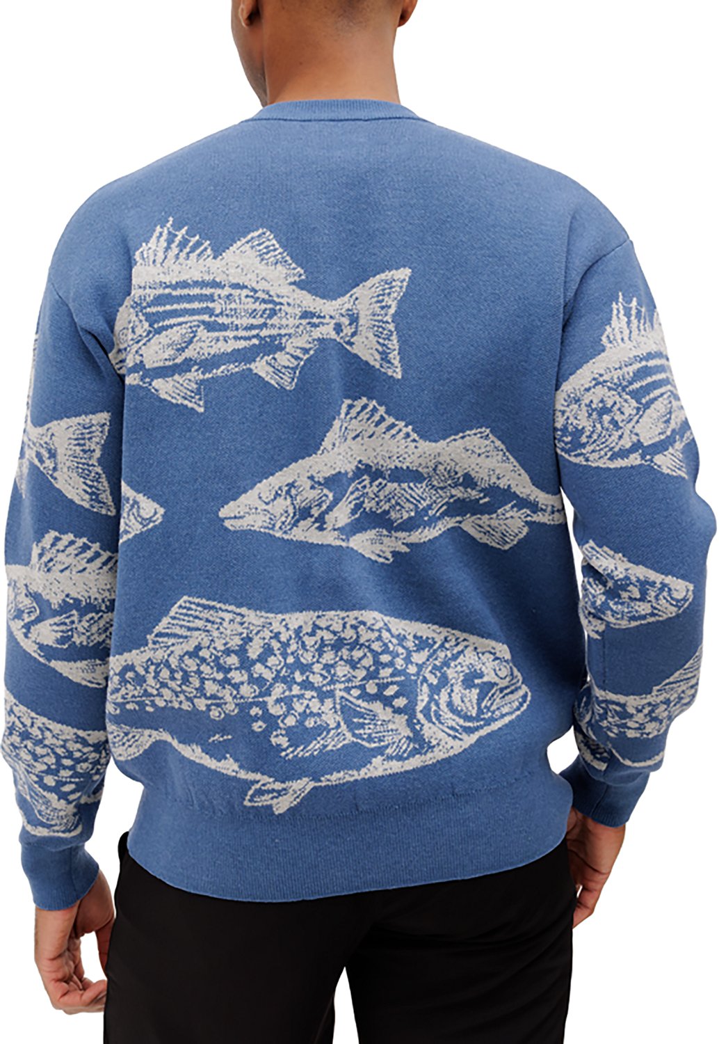 Waggle Men's Freshwater Wildknit Crew Sweatshirt - view number 2