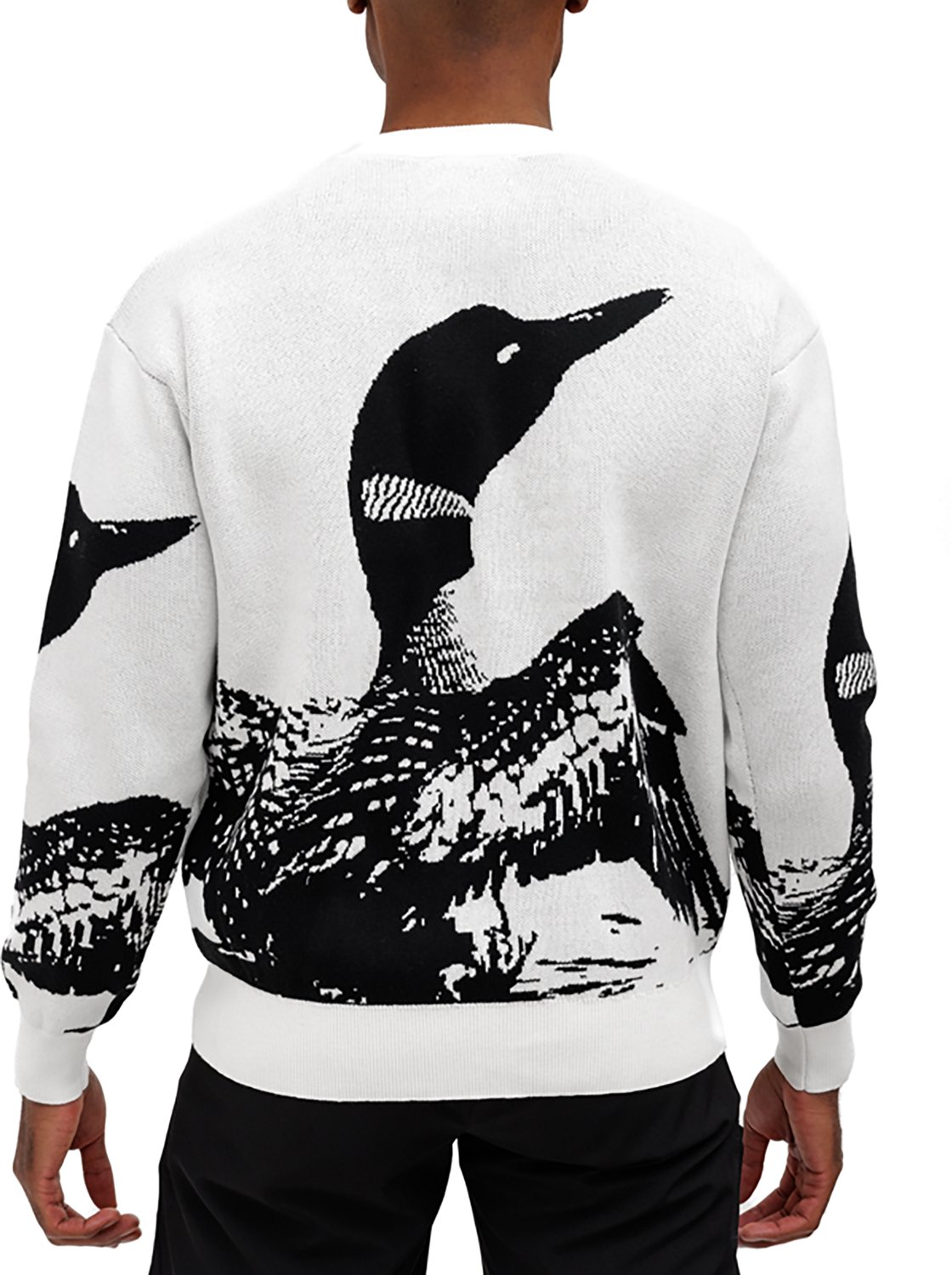 Waggle Men's Loon Call Wildknit Crew Sweatshirt - view number 2