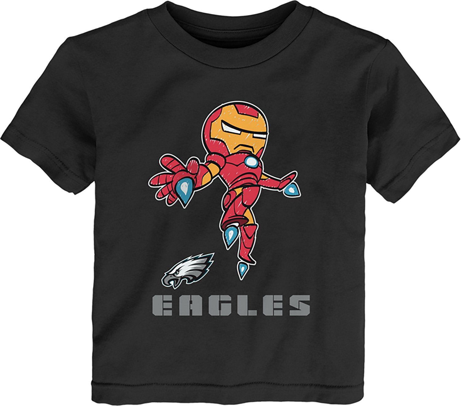 Outerstuff Toddlers' Philadelphia Eagles Classic Team Up 2-Piece Short Sleeve T-shirt Set - view number 3