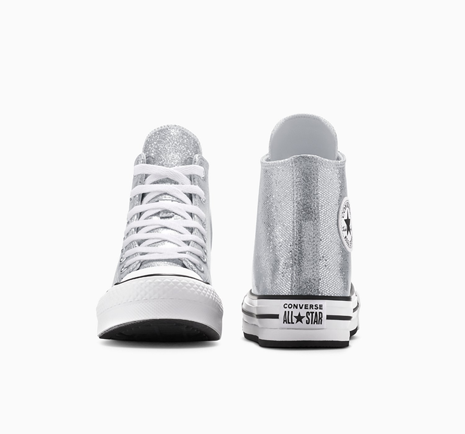 Converse Kids' Chuck Taylor All Star Lift Disco Platform Shoes - view number 4