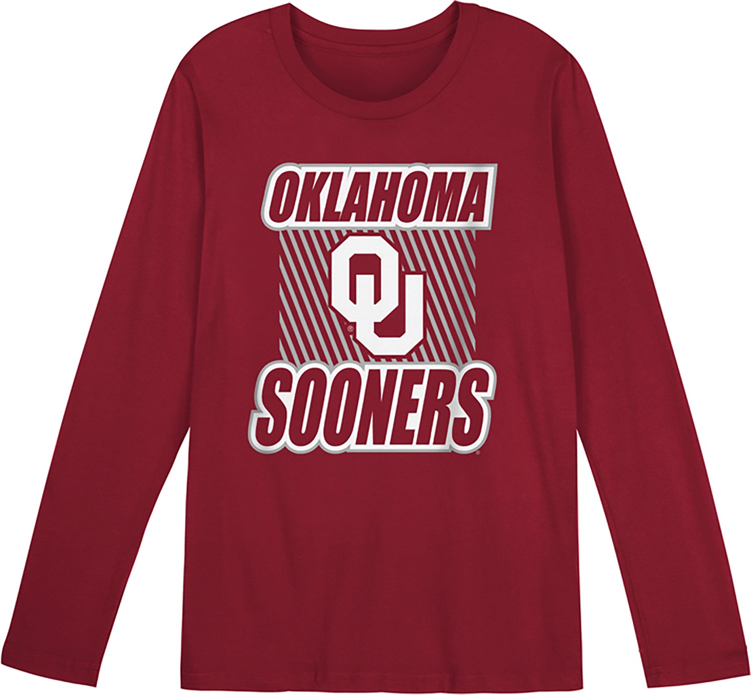 Outerstuff Boys' 4-7 Oklahoma Never Settle Long Sleeve T-shirt - view number 3