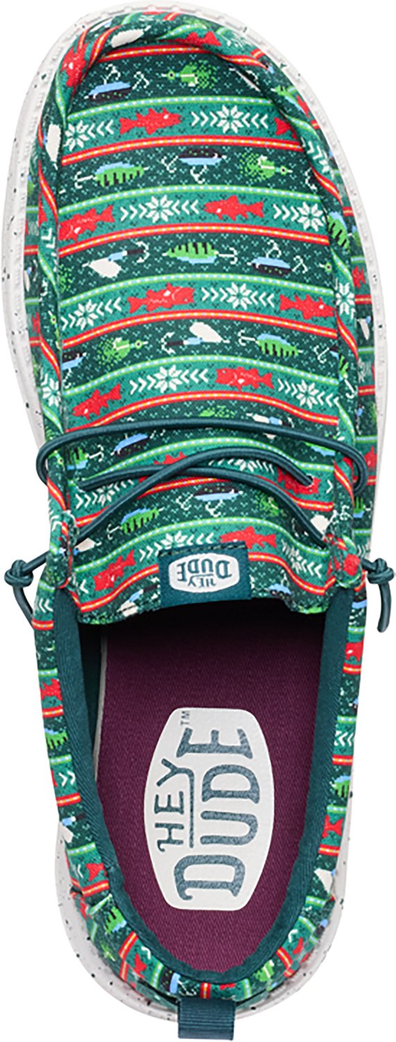 HEYDUDE Men's Fishmas Sweater Shoes - view number 5