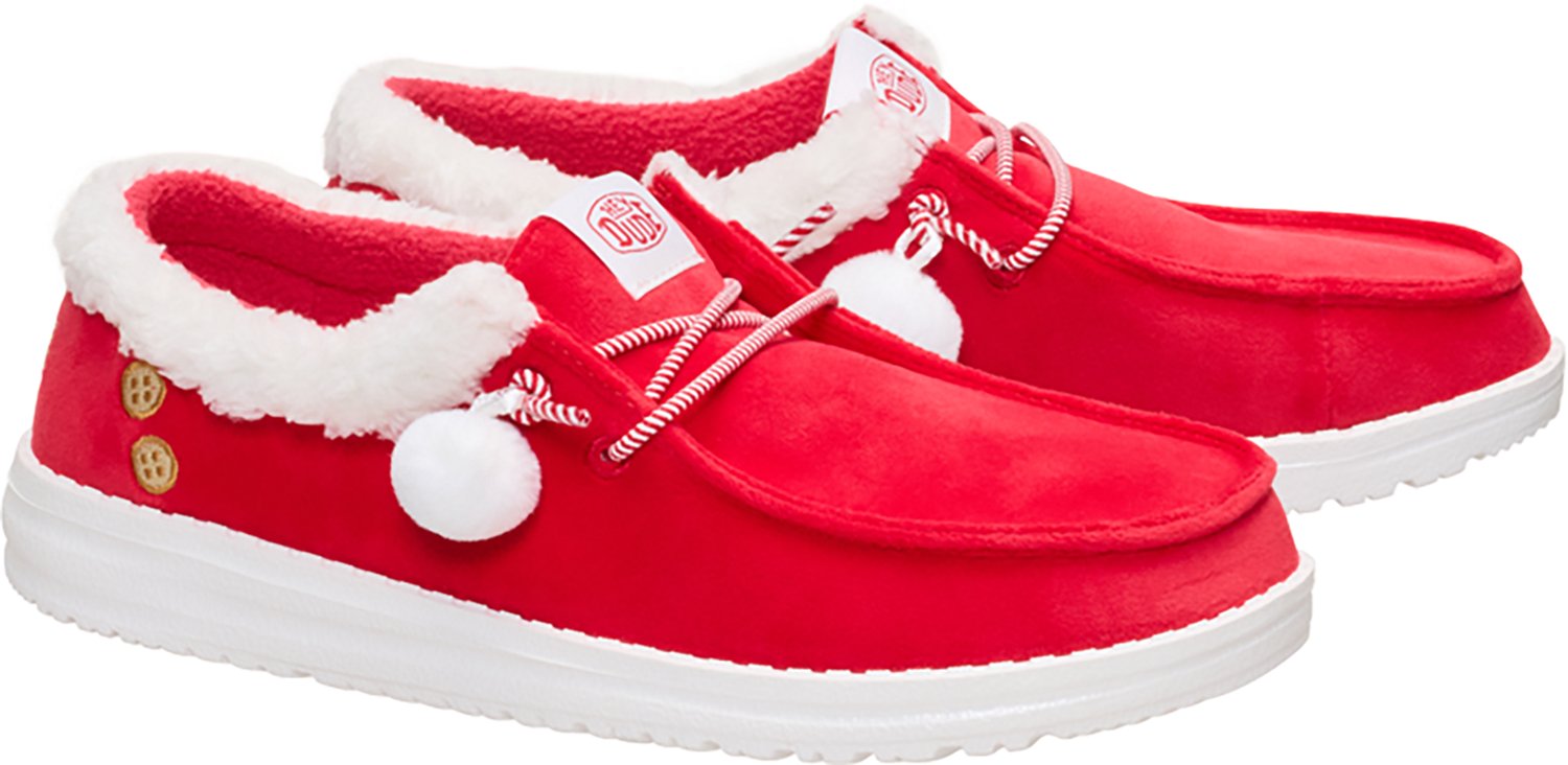 HEYDUDE Women's Wendy Mrs Claus Holiday Shoes - view number 3