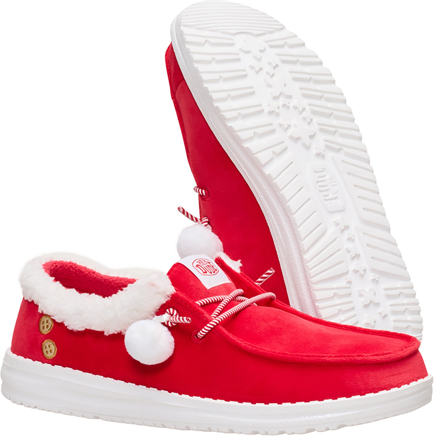 HEYDUDE Women's Wendy Mrs Claus Holiday Shoes - view number 4