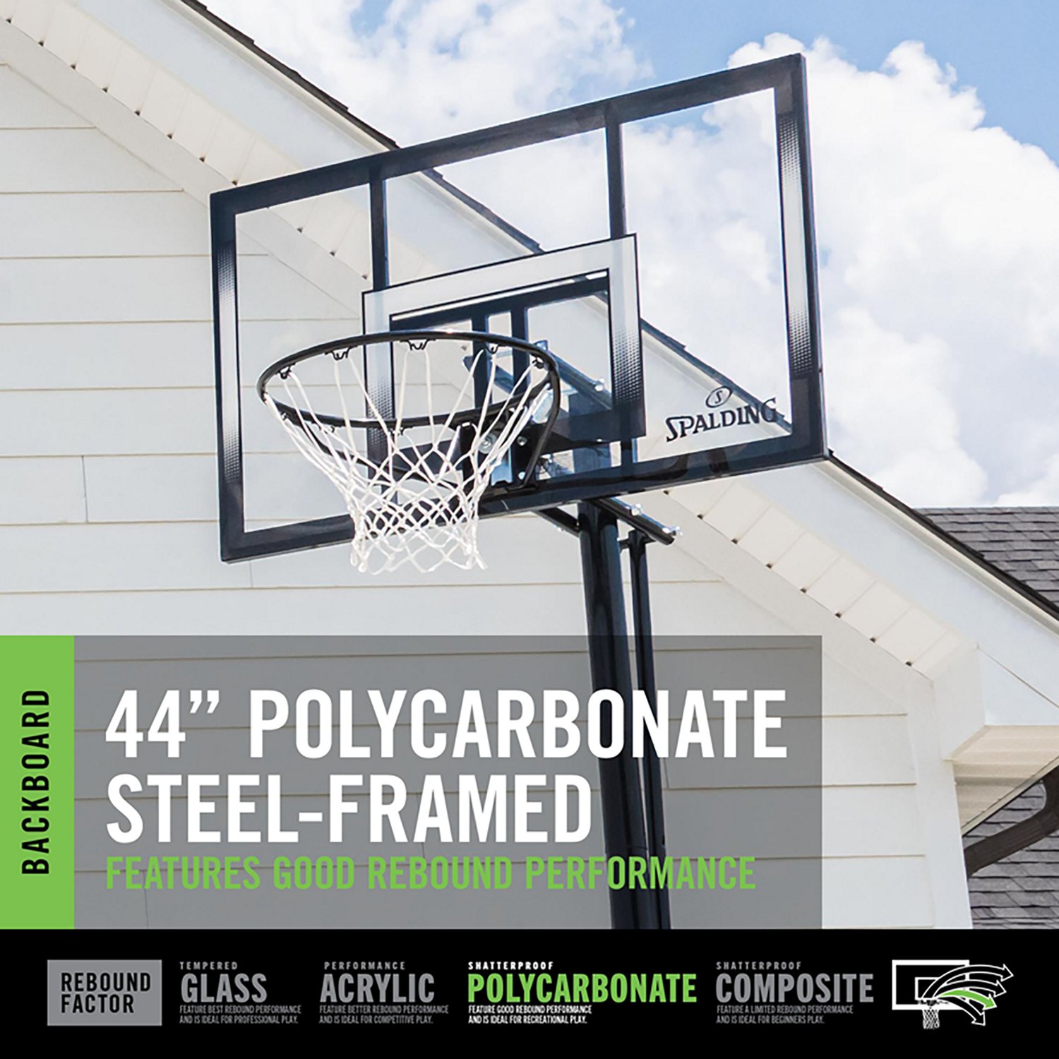 Spalding 44” Portable Basketball System - view number 5