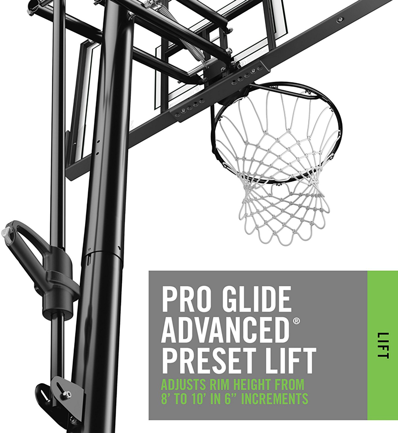 Spalding 44” Portable Basketball System - view number 6