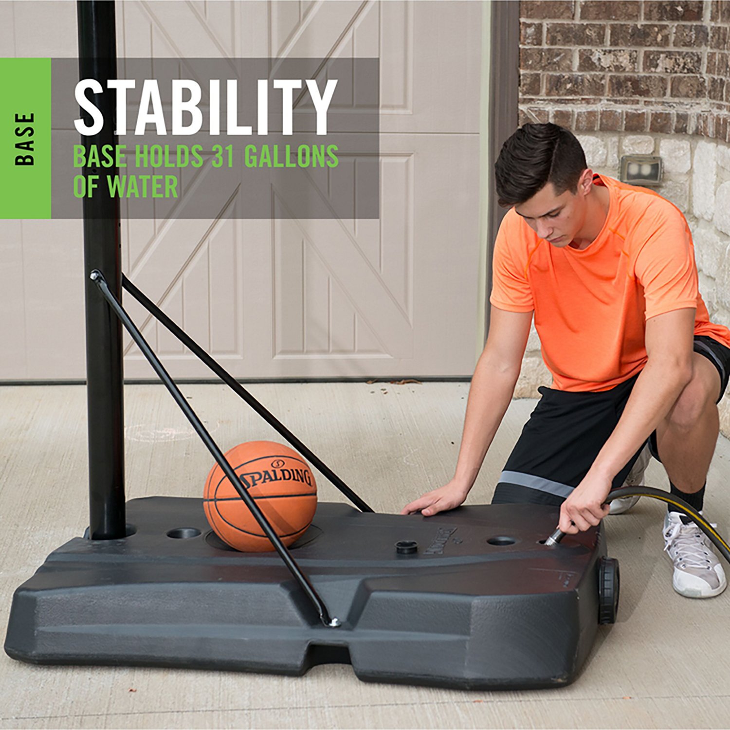 Spalding 44” Portable Basketball System - view number 7