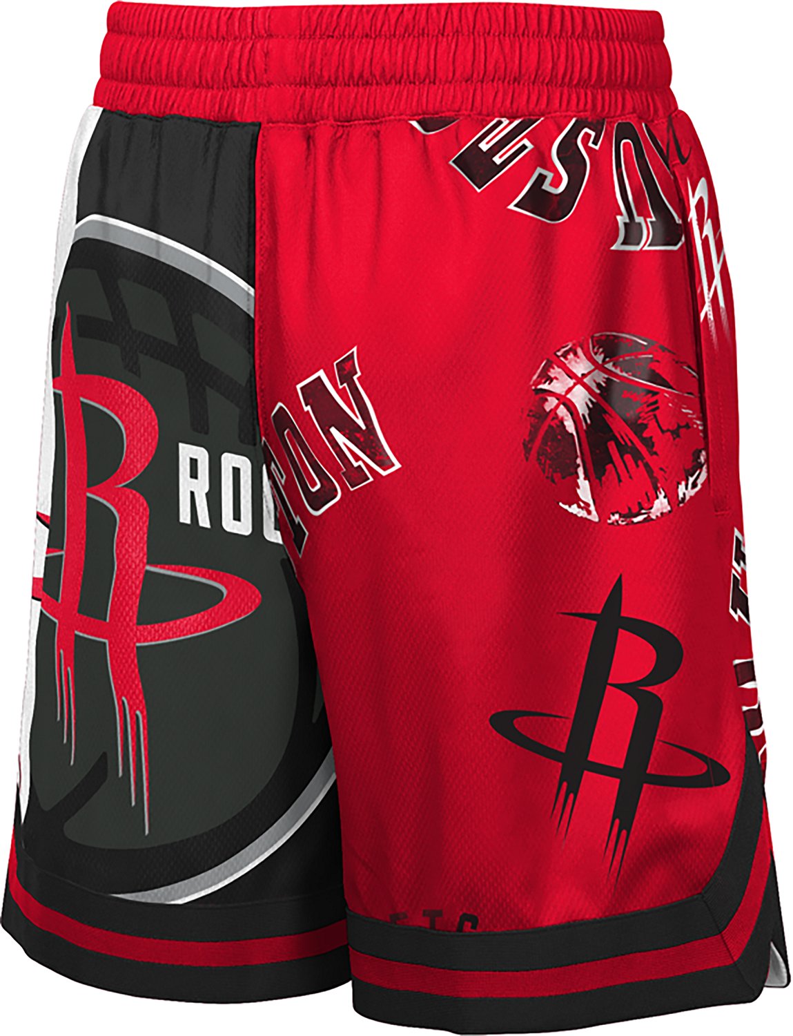Outerstuff Kids' Houston Rockets Alley Oop Baller Shorts 6 in. - view number 3