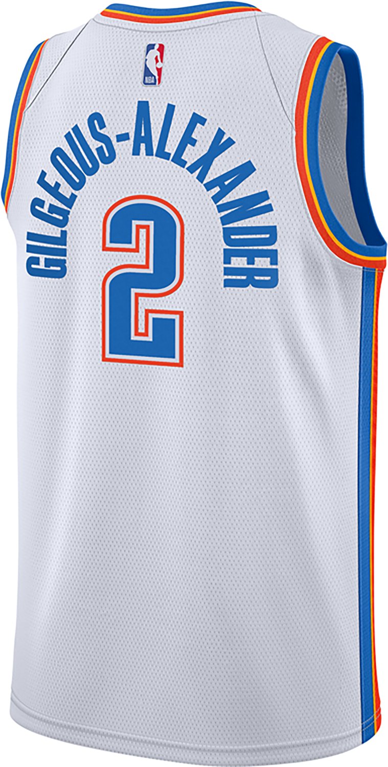 Nike Youth OKC Thunder S. Gilgeous Alexander Association Swingman N&N Jersey - view number 3