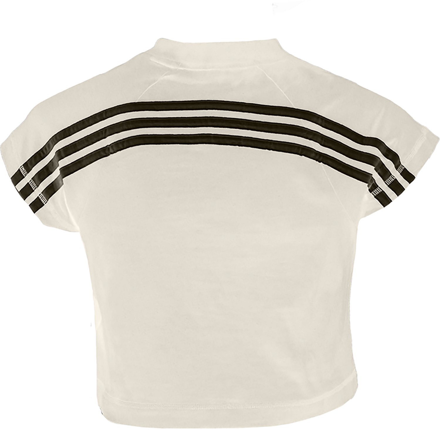 adidas Women's Texas Tech Red Raiders Guns Up Short Sleeve Crop T-shirt - view number 2