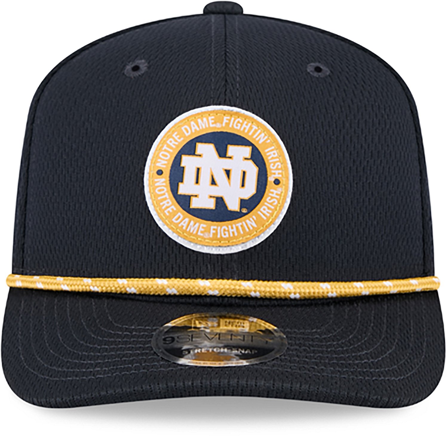 New Era Notre Dame Fighting Irish Round Patch 9Seventy Cap - view number 2