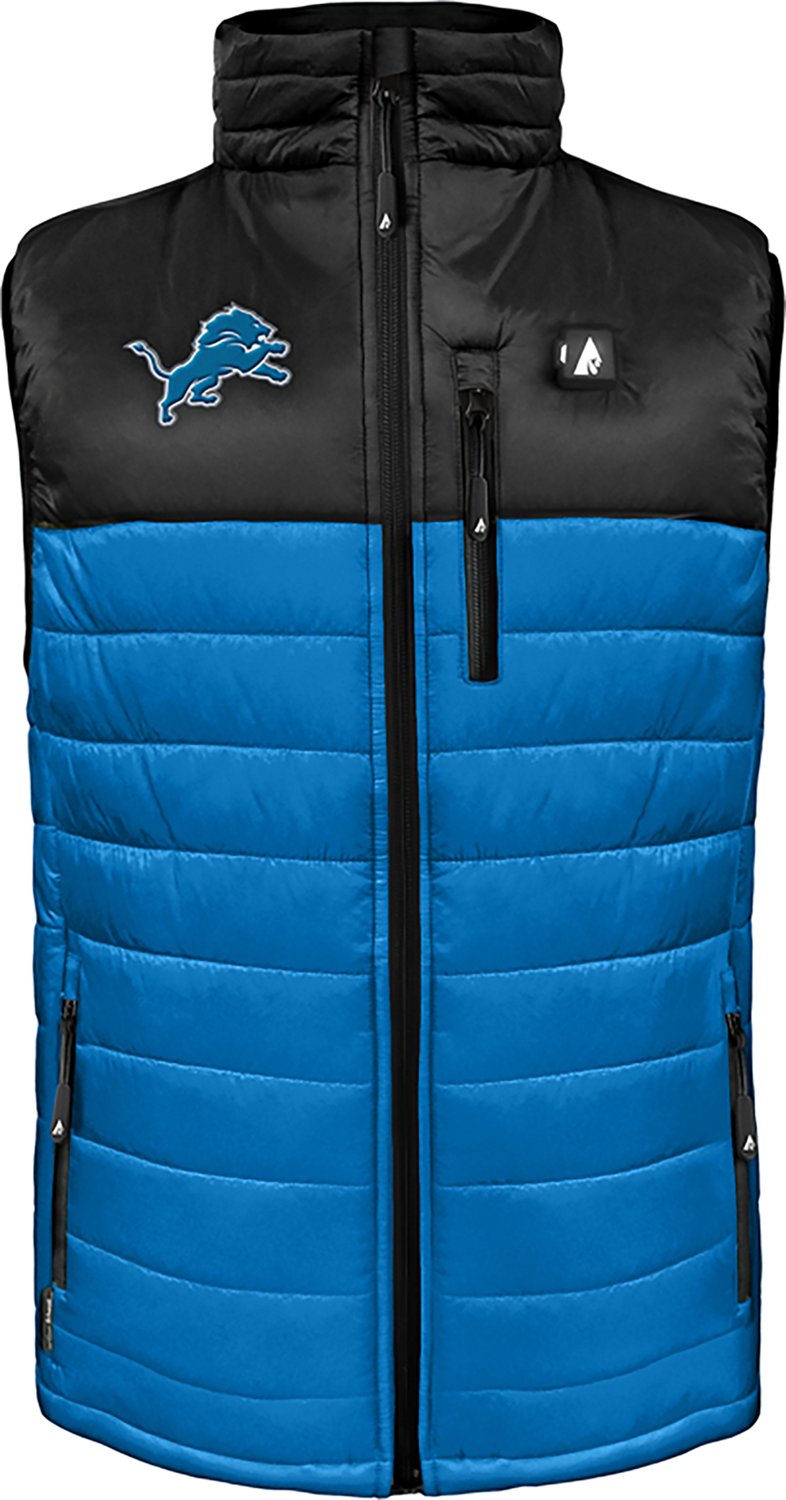 ActionHeat Men's Detroit Lions 5V Puffer Heated Vest - view number 2