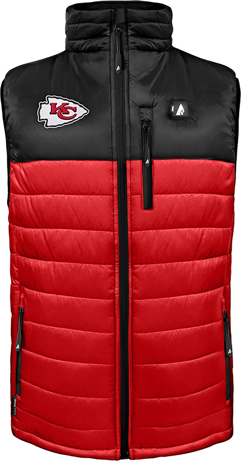 ActionHeat Men's Kansas City Chiefs 5V Puffer Heated Vest - view number 2
