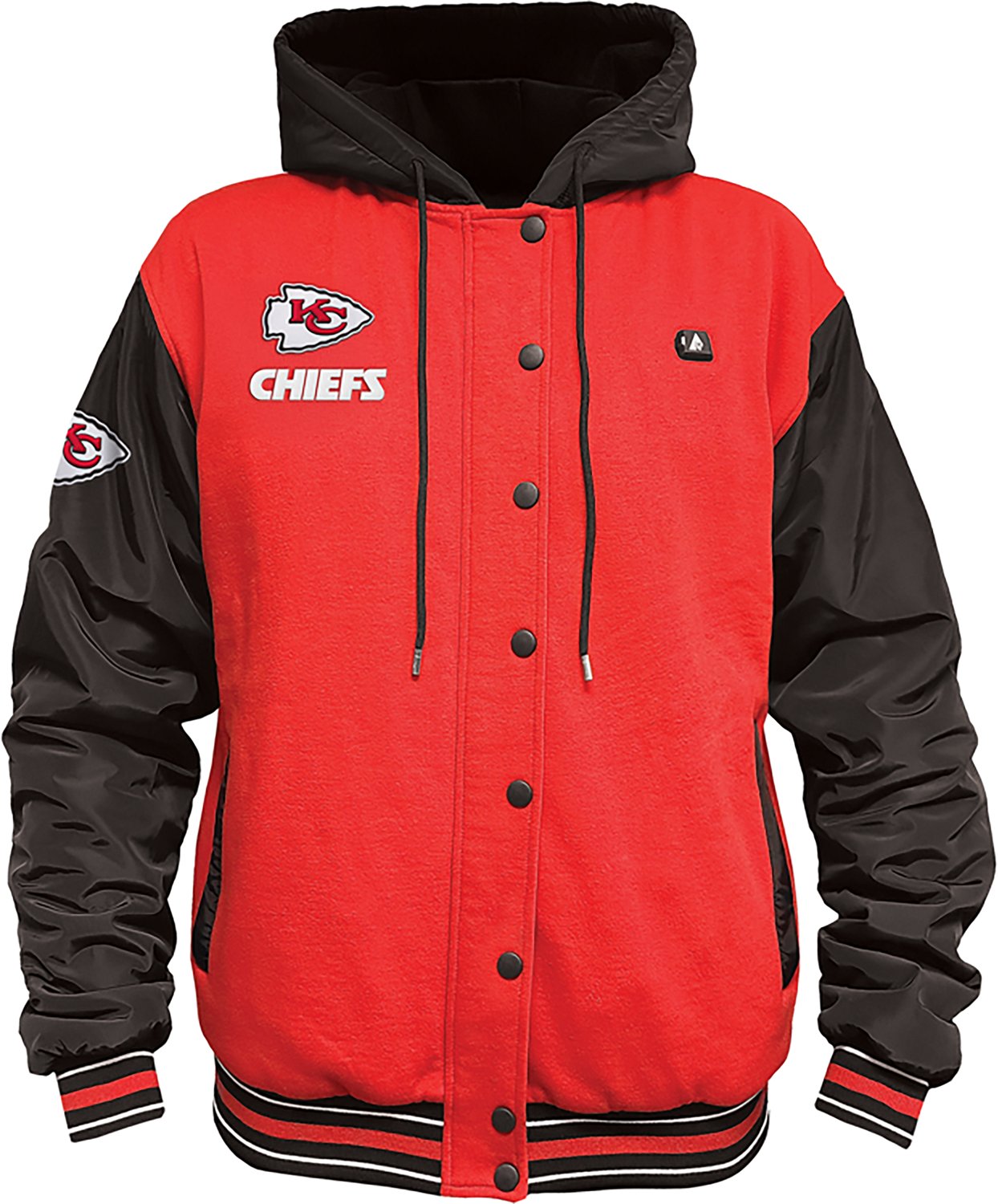 ActionHeat Men's Kansas City Chiefs 5V Heated Varsity Jacket - view number 2