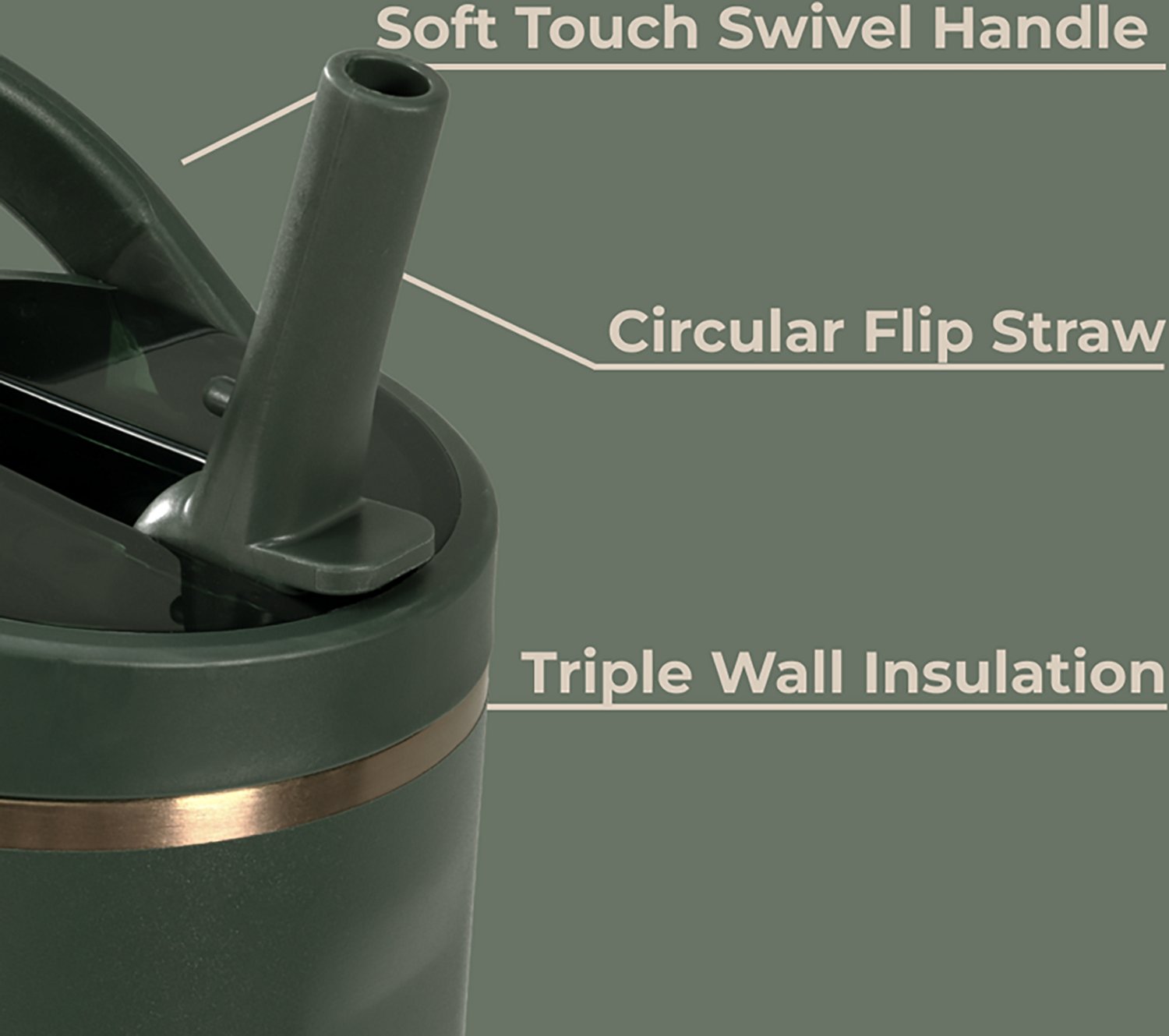 HydroJug Sport 20oz Flip Straw Water Bottle - view number 7