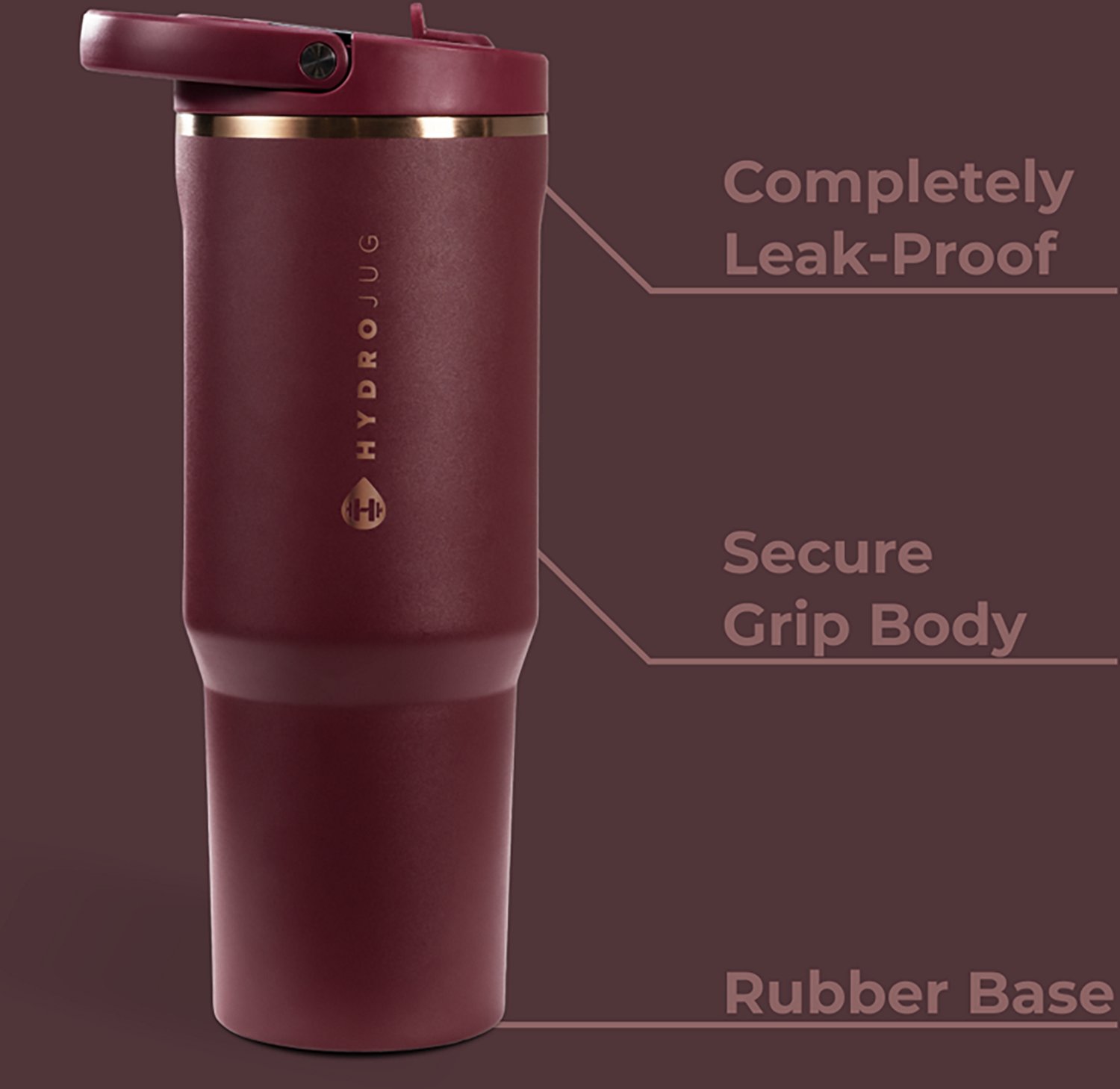 HydroJug Sport 40oz Flip Straw Water Bottle - view number 6