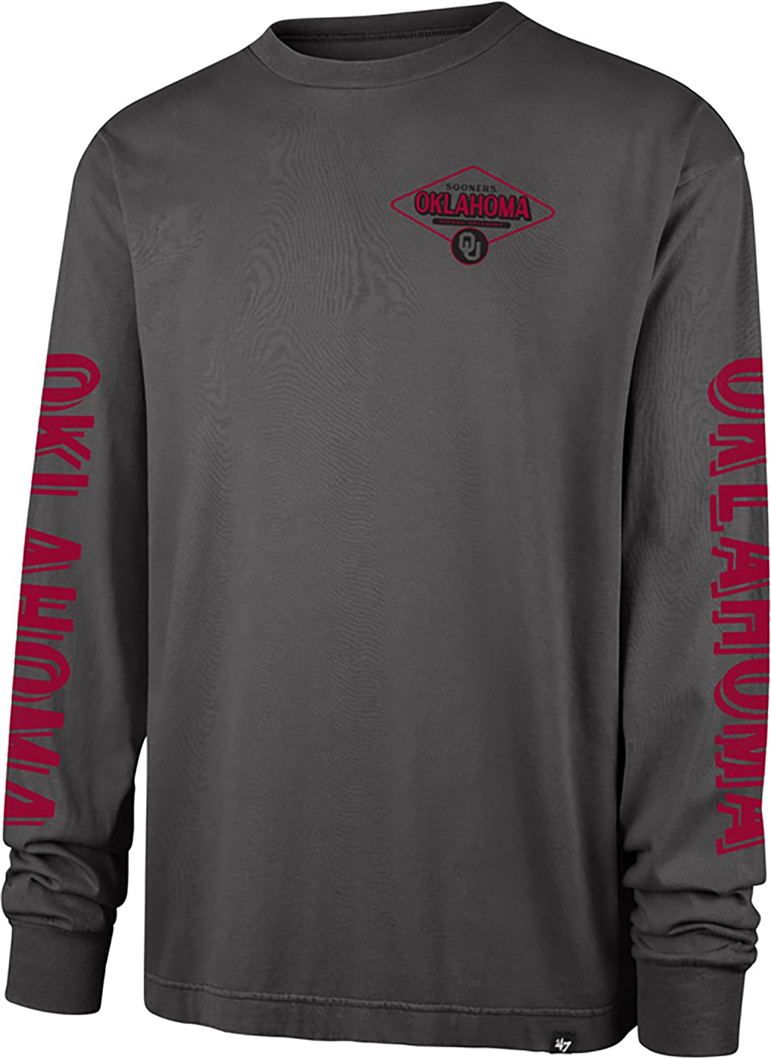 '47 Men's Oklahoma Sooners Cairn Ravine Foundation Long Sleeve T-shirt - view number 1