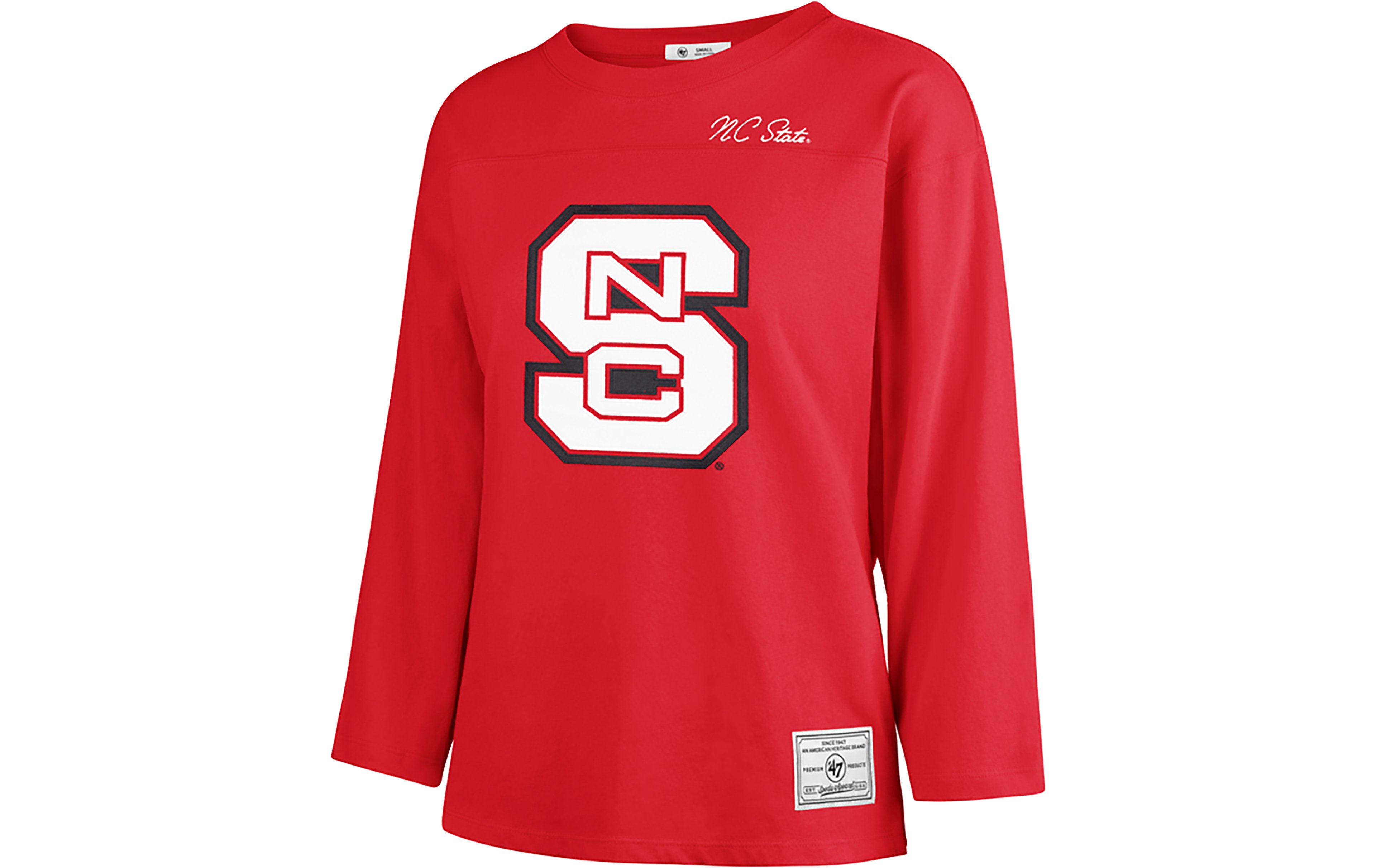 47 Women's NC State Game Nod Timeless 3/4 Sleeve T-shirt
