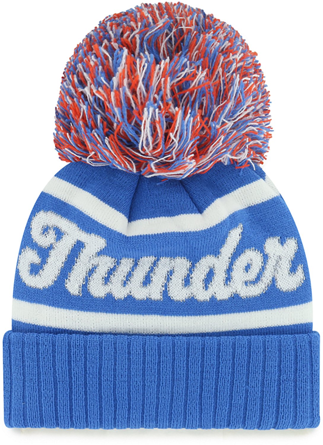47 OKC Thunder Spirited Cuff Knit Beanie - view number 2
