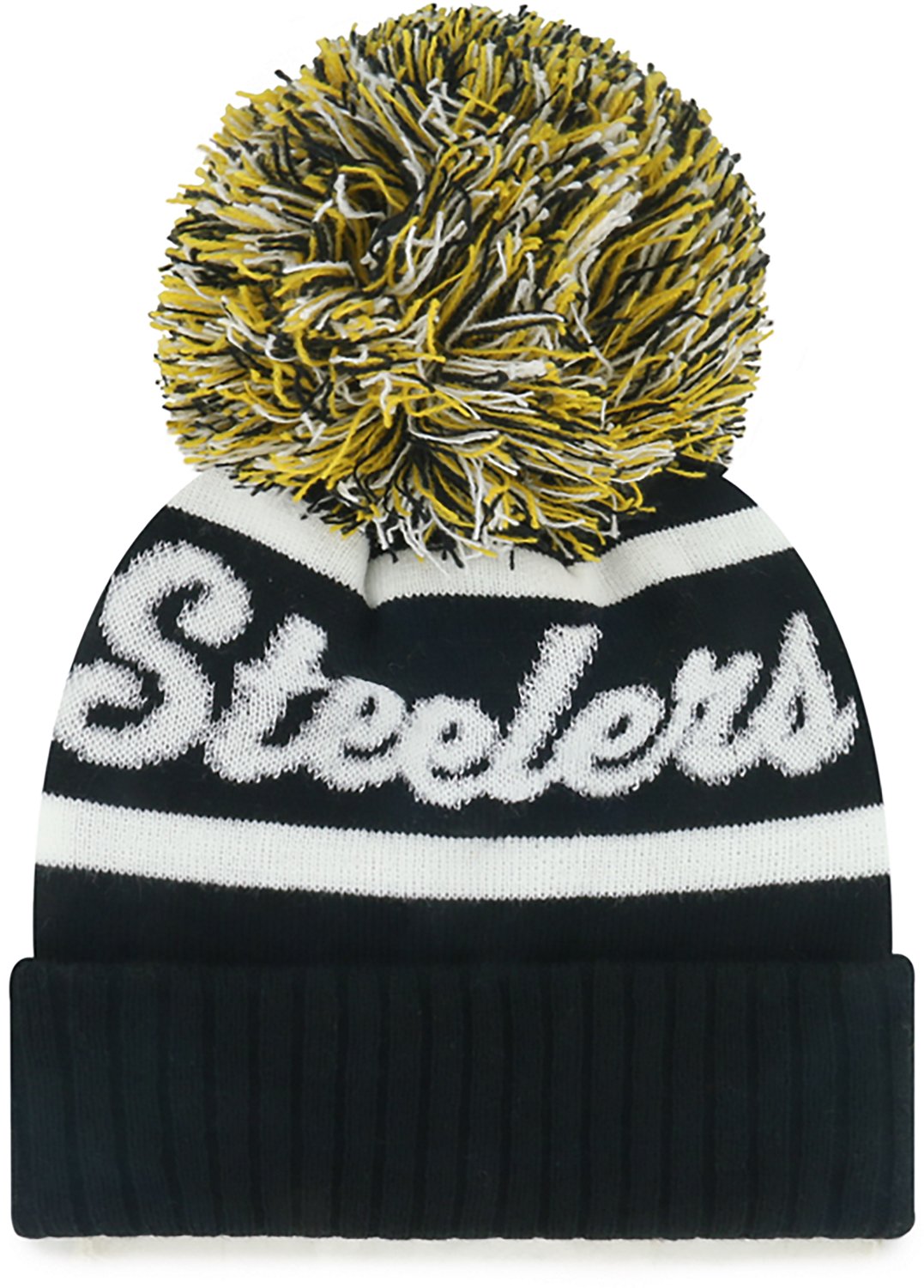 47 Steelers Spirited Cuff Knit Beanie - view number 2