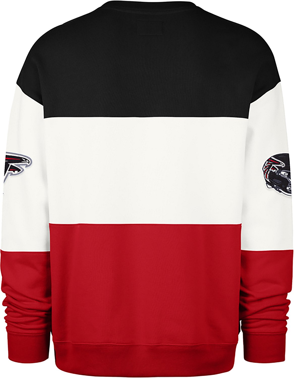 '47 Men's Atlanta Falcons Breeze By Maximalist Long Sleeve Crew Sweatshirt - view number 2