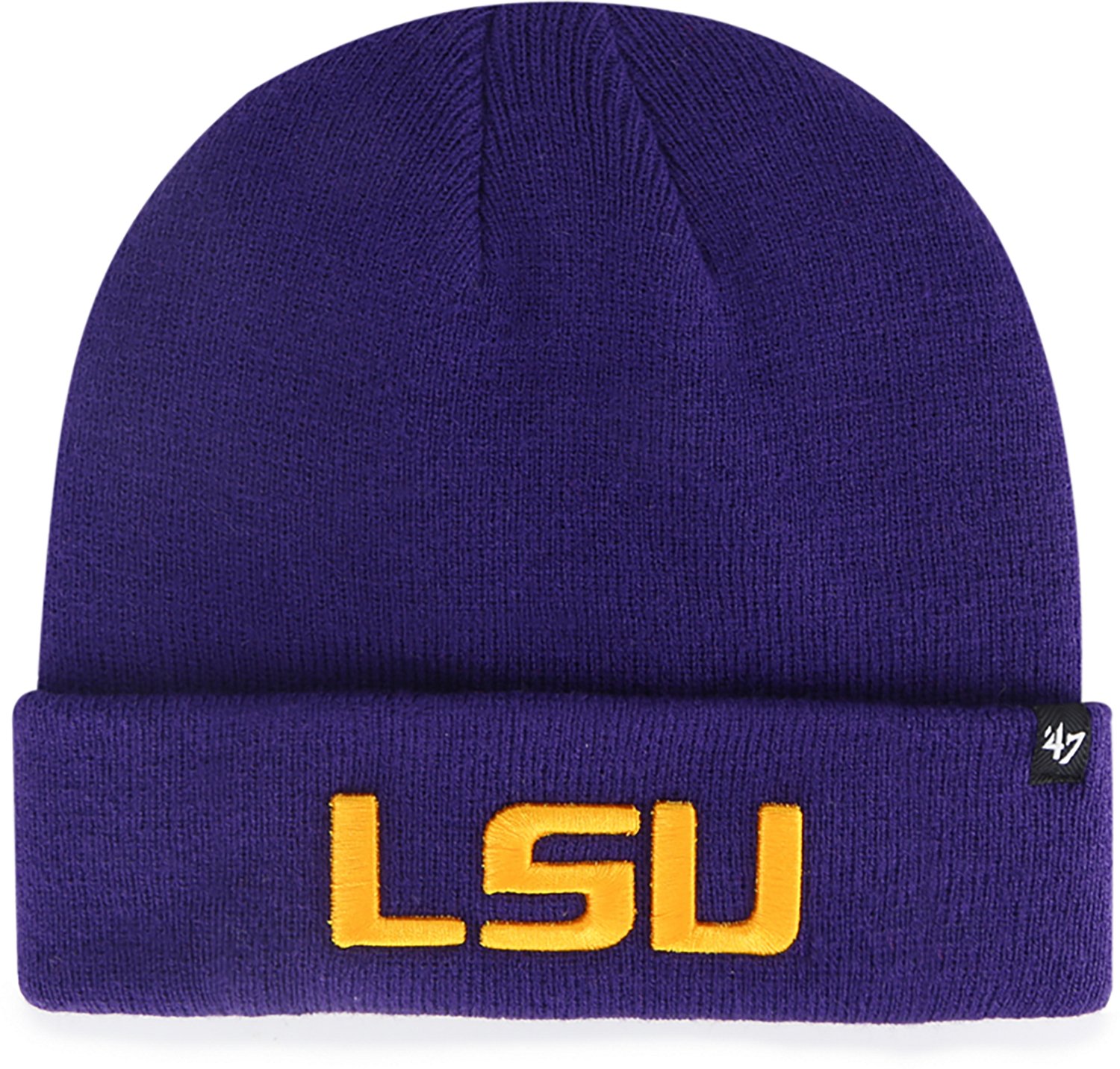 47 LSU Raised Cuff Knit Cap - view number 2