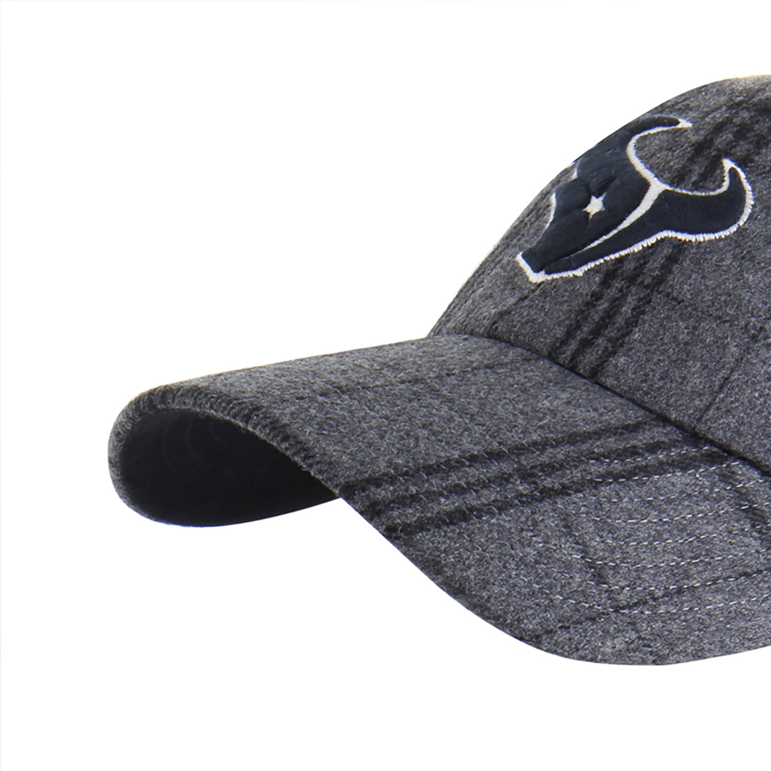 47 Texans Windowpane Plaid Script Hitch Cap - view number 4