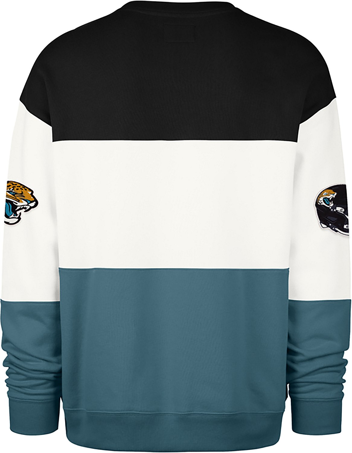 '47 Men's Jacksonville Jaguars Breeze By Maximalist Long Sleeve Crew Sweatshirt - view number 2