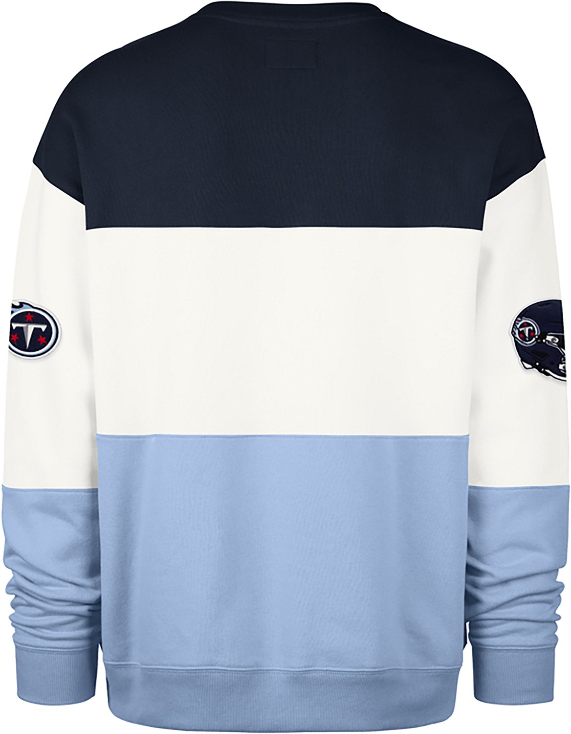 '47 Men's Tennessee Titans Breeze By Maximalist Long Sleeve Crew Sweatshirt - view number 3