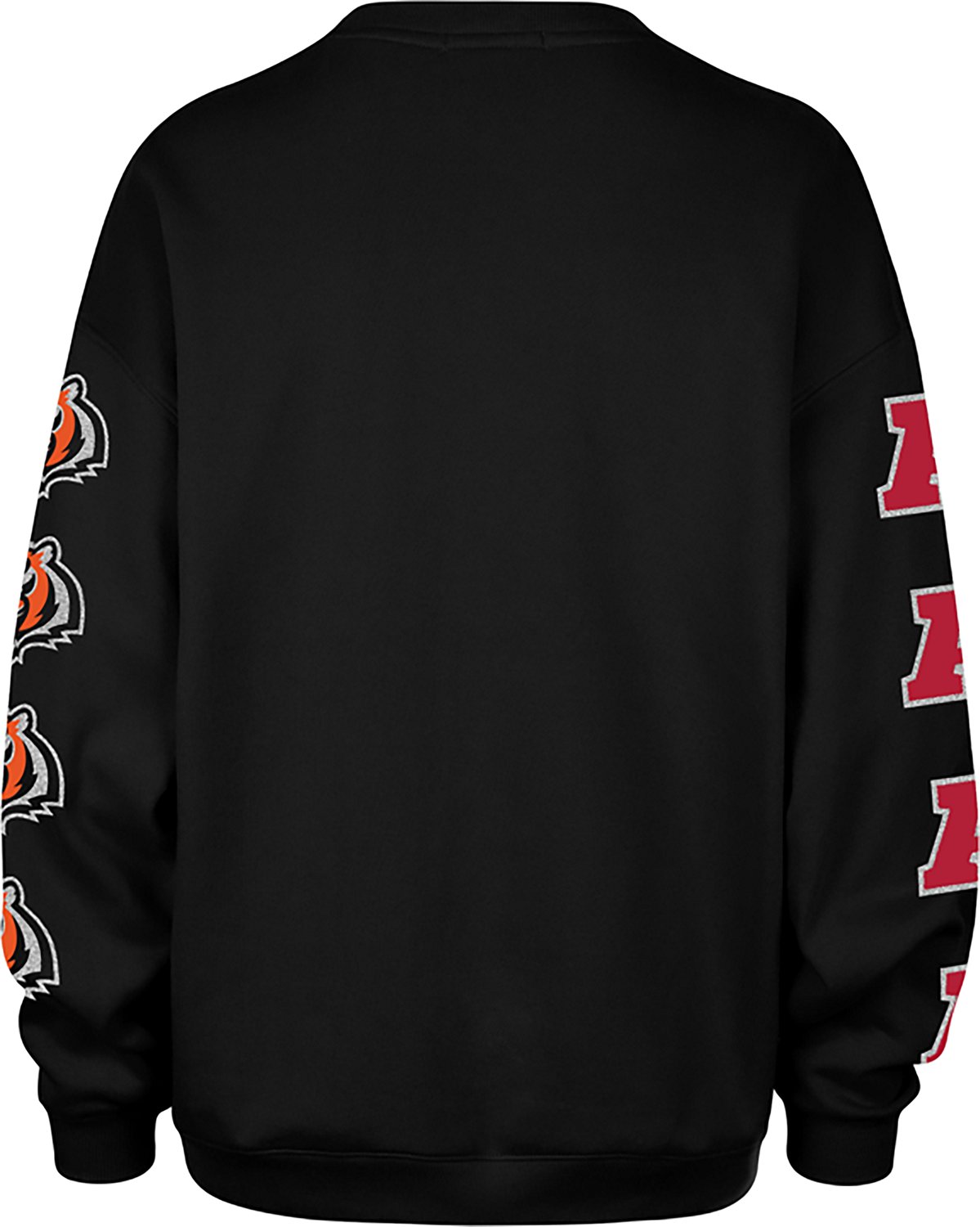 47 Women's Bengals Go Big Oversize Long Sleeve Crew Sweatshirt - view number 2