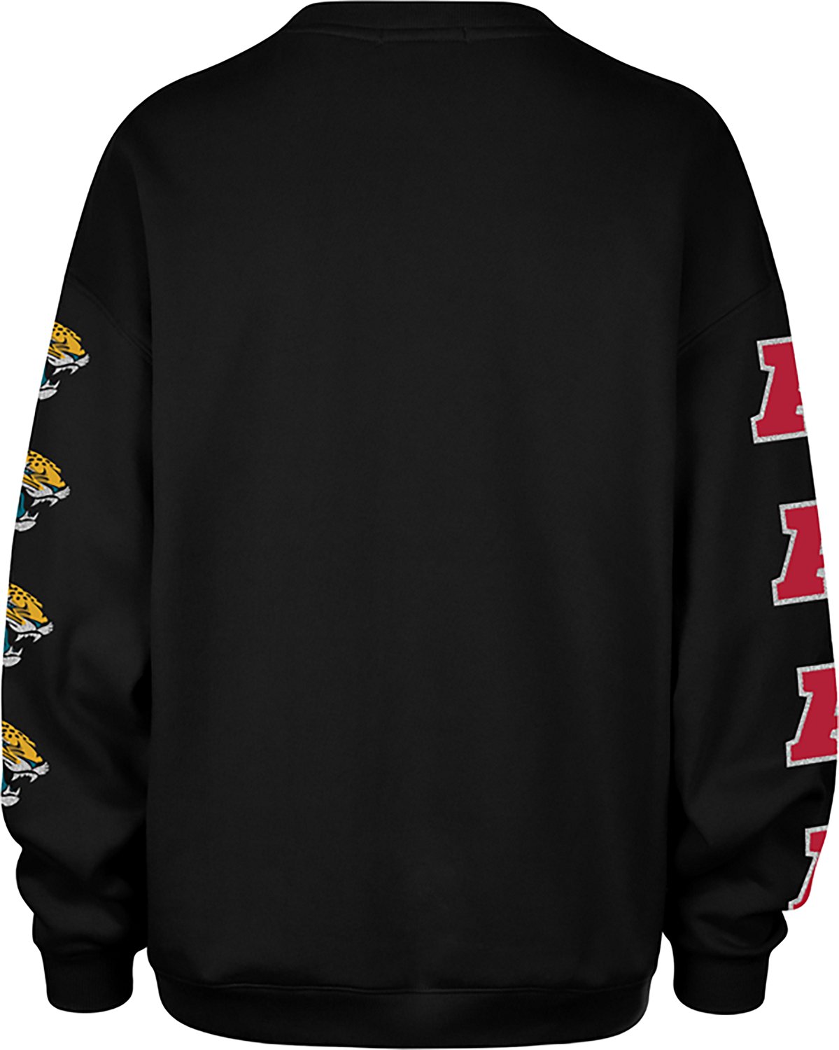 47 Women's Jaguars Go Big Oversize Long Sleeve Crew Sweatshirt - view number 2