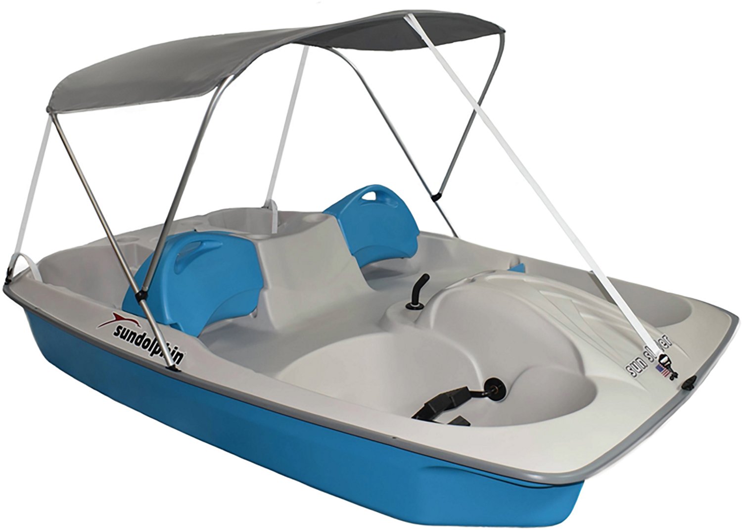Sun Dolphin Sun Slider 96 in Pedal Boat with Canopy - view number 3