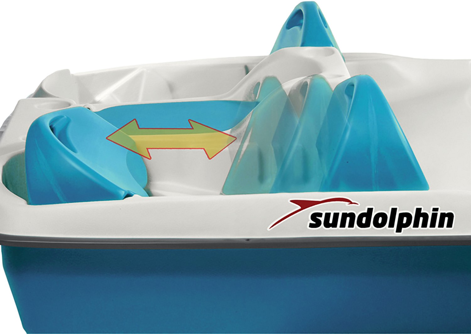 Sun Dolphin Sun Slider 96 in Pedal Boat with Canopy - view number 7