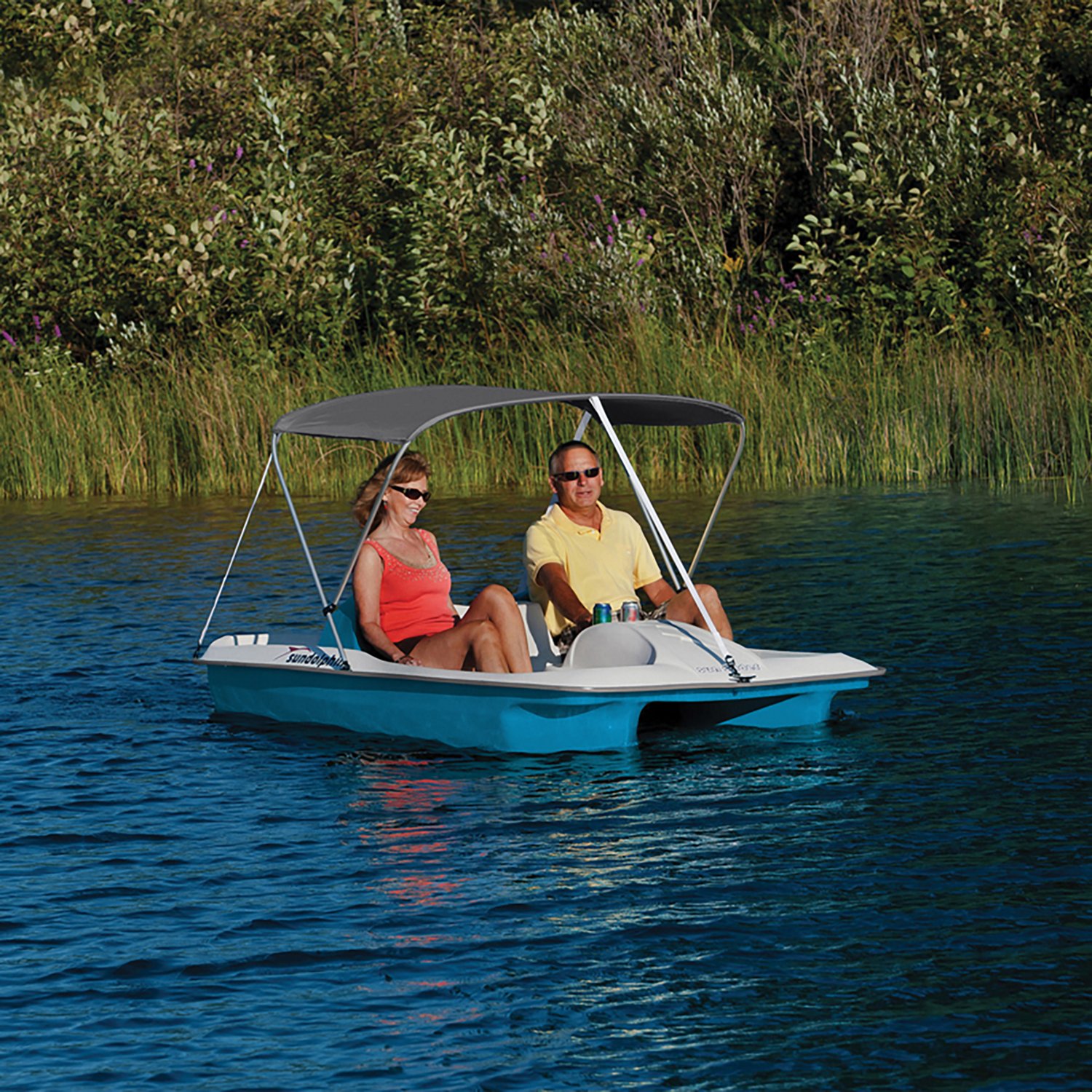 Sun Dolphin Sun Slider 96 in Pedal Boat with Canopy - view number 8