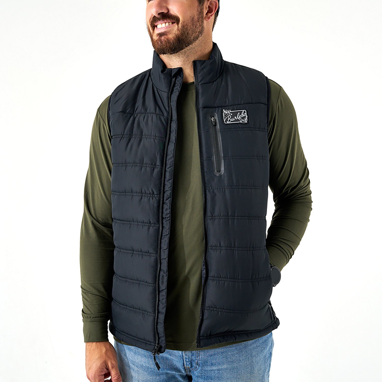 BURLEBO Men’s Puffer Vest - view number 2