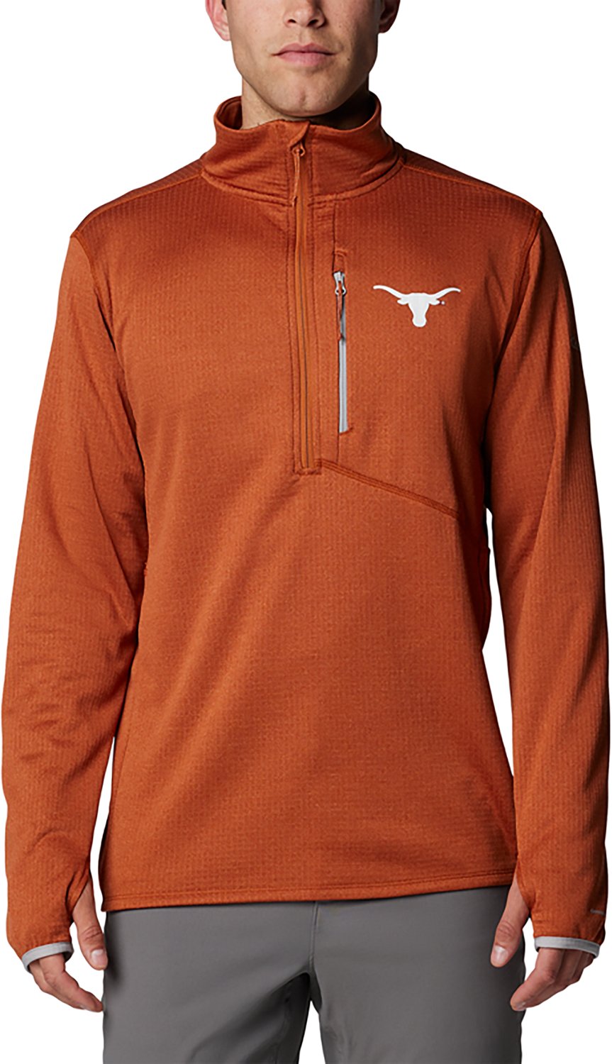 Columbia Men's Texas Longhorns Park View Fleece 1/2 Zip