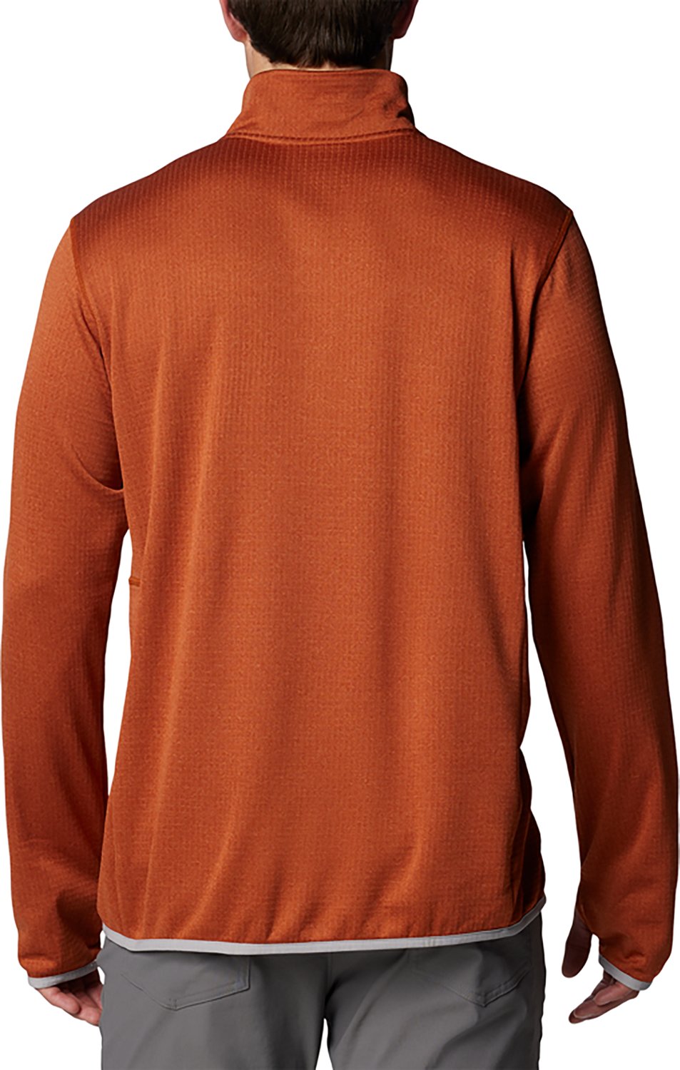 Columbia Men's Texas Longhorns Park View Fleece 1/2 Zip - view number 2