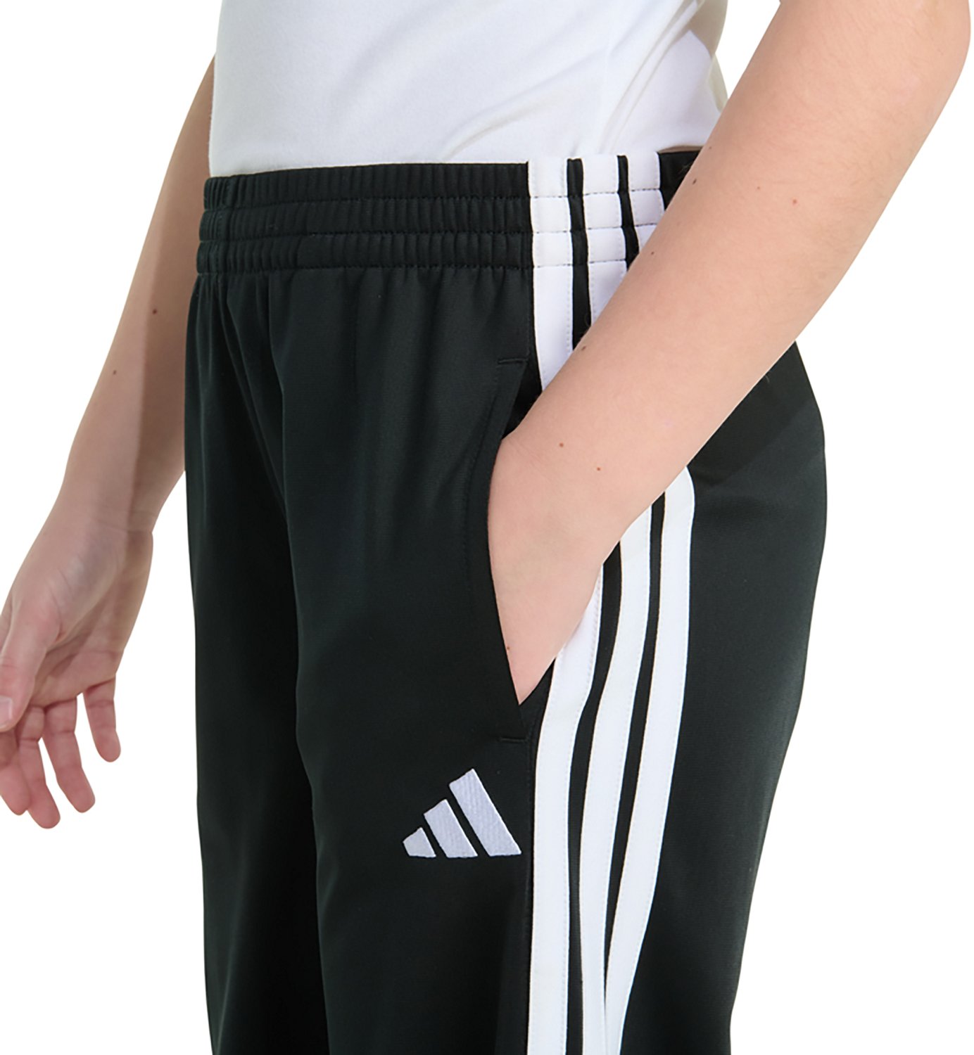 adidas Girls' Tricot Wide Leg Pants - view number 4