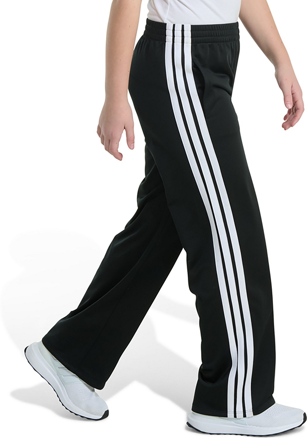adidas Girls' Tricot Wide Leg Pants - view number 5