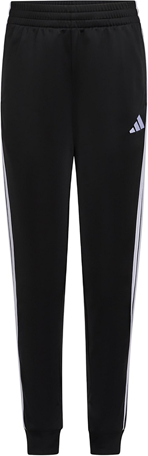 adidas Girls' Essential 3S Tricot Jogger Pants - view number 7