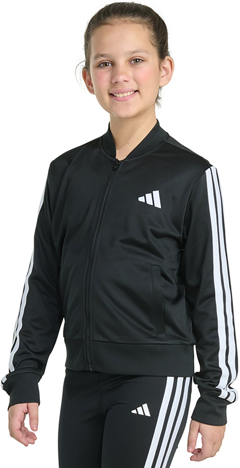 adidas Girls' Essential Tricot Bomber Jacket - view number 3