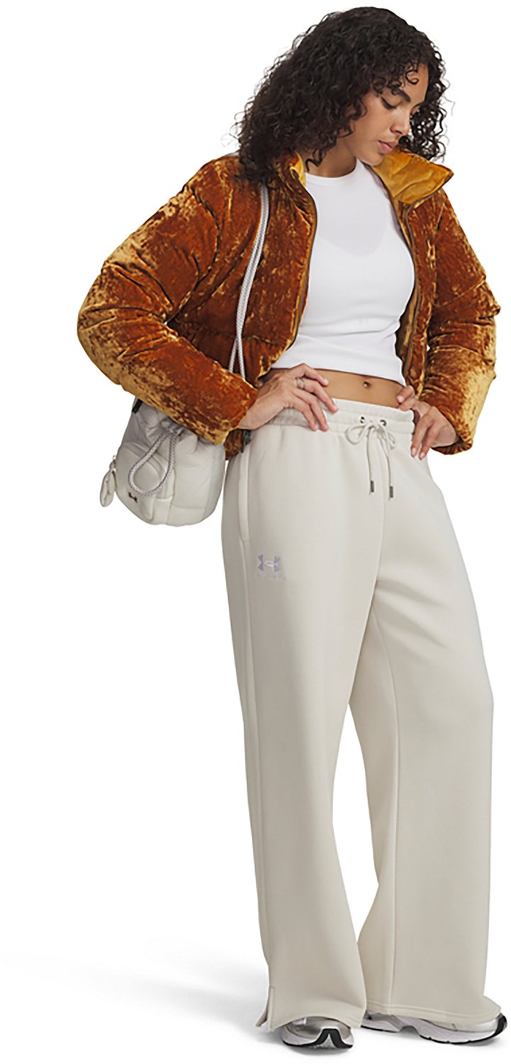 Under Armour Women's Icon Fleece Wide Leg Pants - view number 3