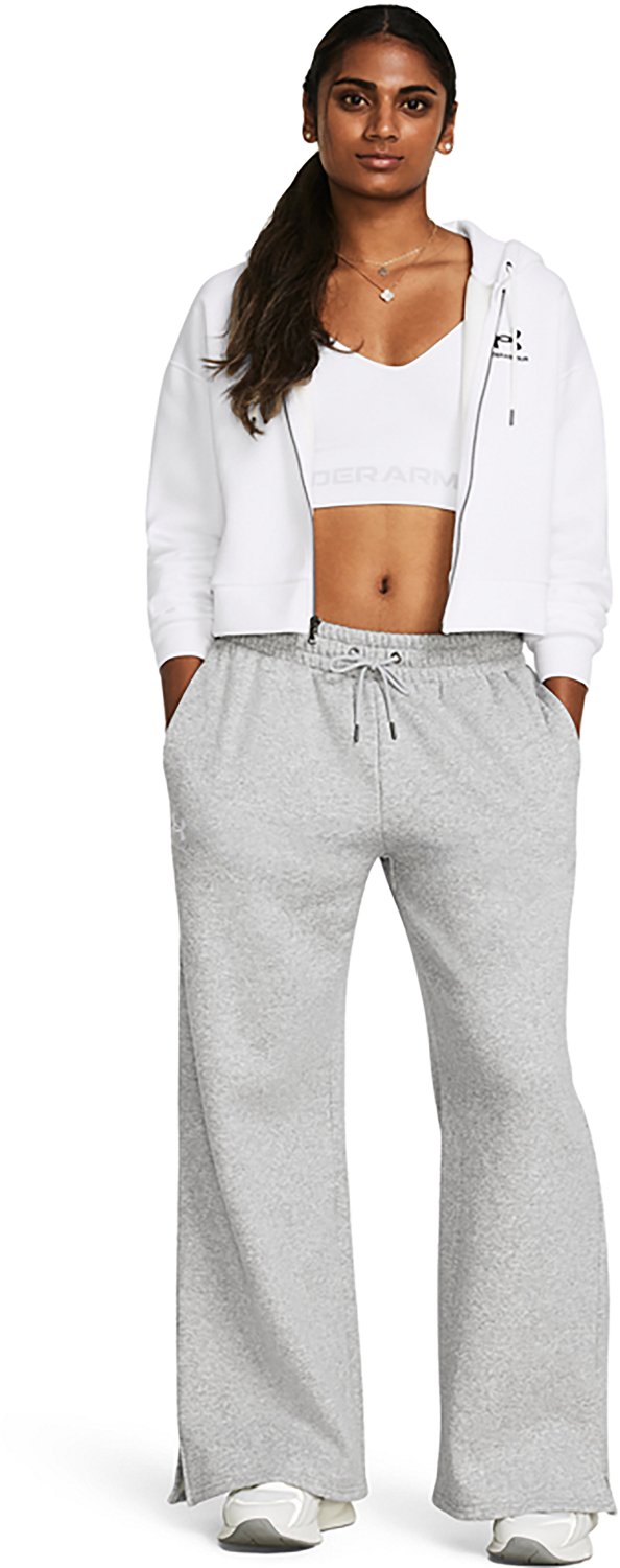 Under Armour Women's Icon Fleece Wide Leg Pants - view number 3