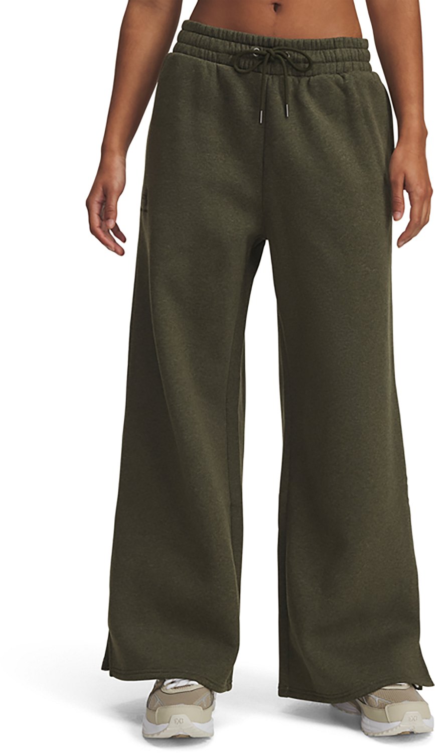 Under Armour Women's Icon Fleece Wide Leg Pants