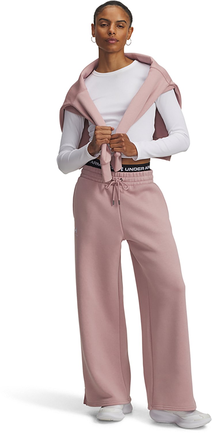 Under Armour Women's Icon Fleece Wide Leg Pants - view number 3