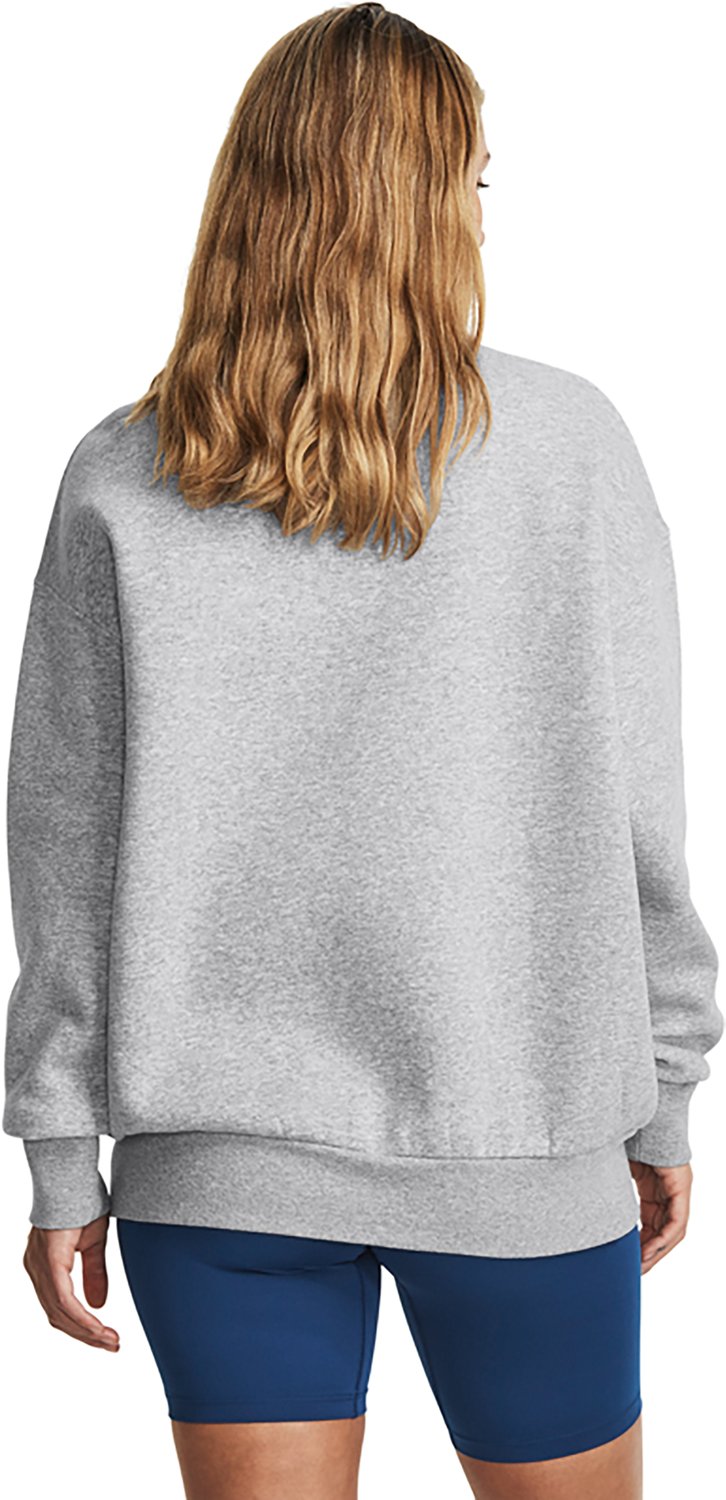 Under Armour Women's Icon Fleece Oversize Crew Sweatshirt - view number 2
