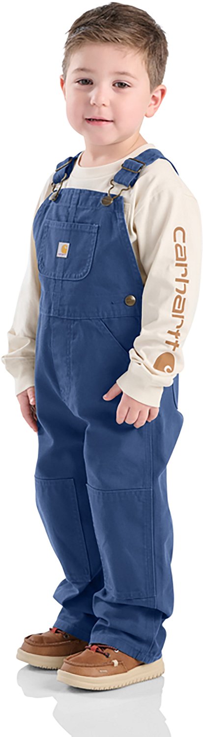 Carhartt Infants' Canvas Bib Overalls - view number 3
