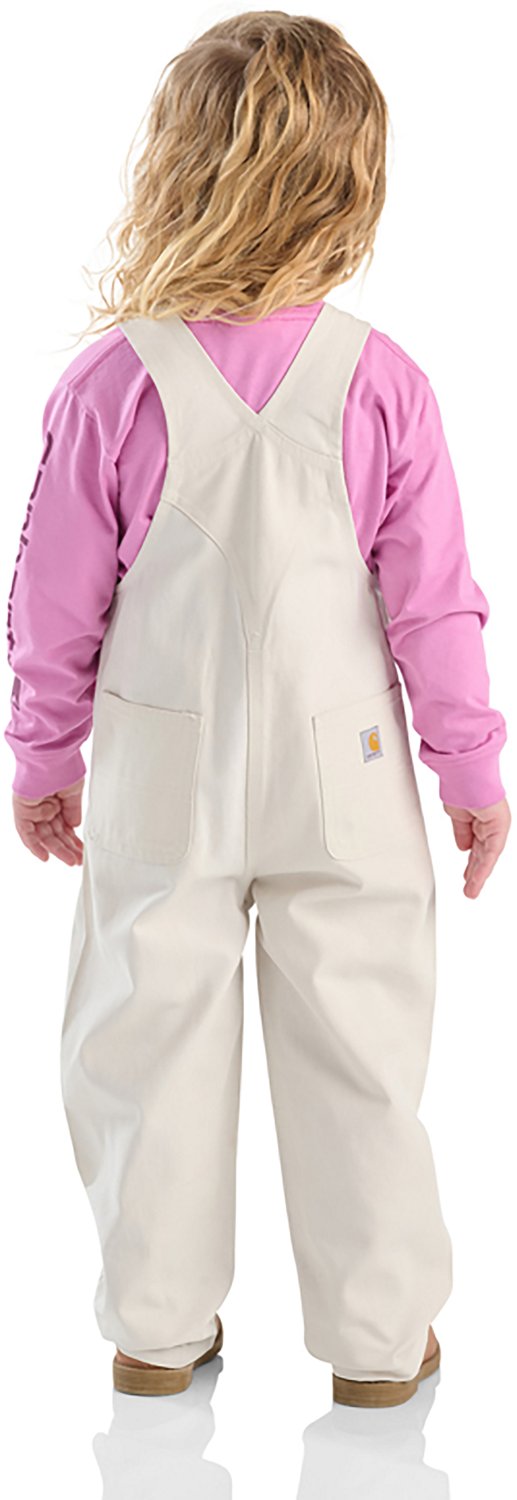 Carhartt Infant Girls' Canvas Ruffle Front Overalls - view number 2
