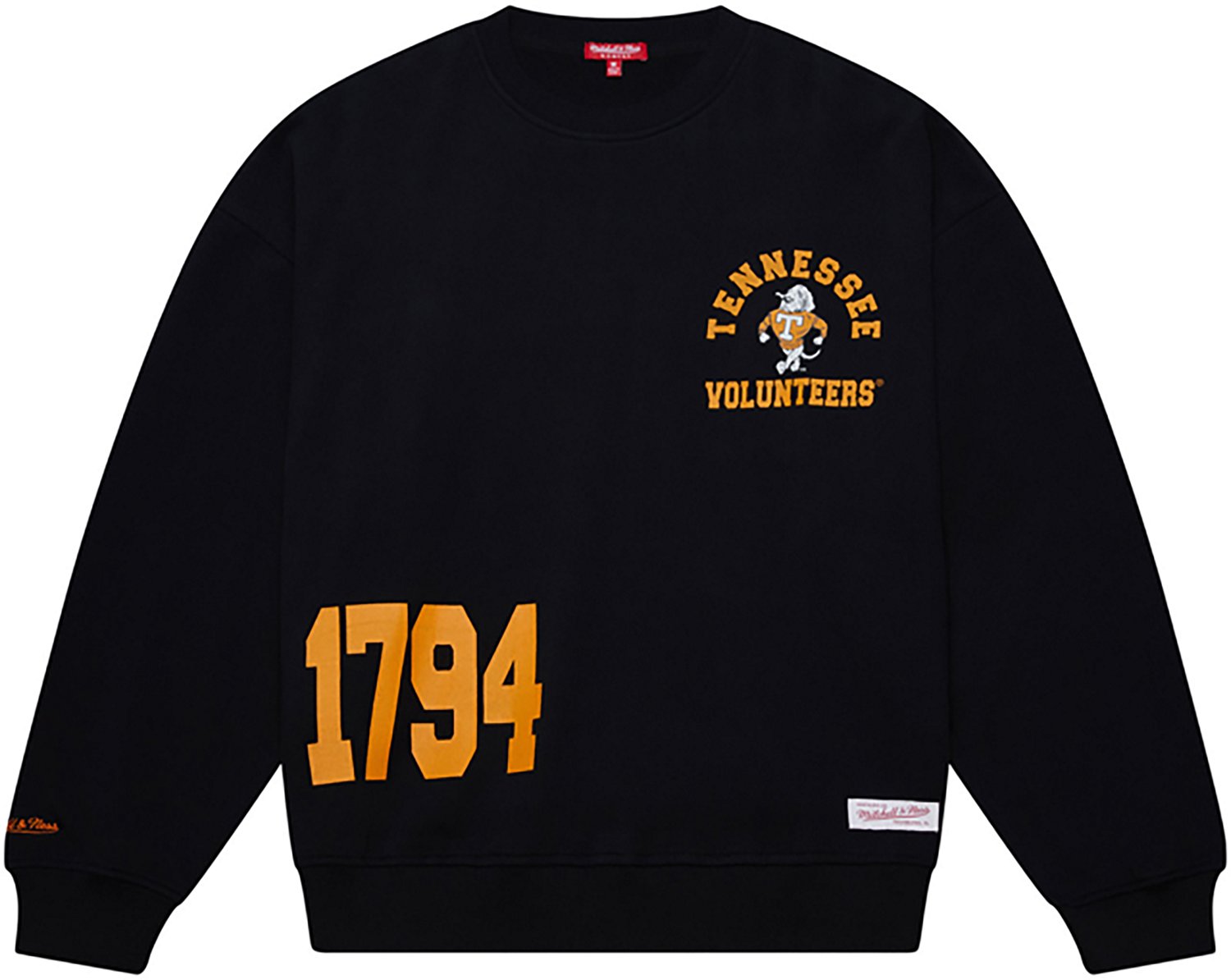Mitchell & Ness Women's LSU Tigers 4 Hit Long Sleeve Crewneck T-shirt - view number 2