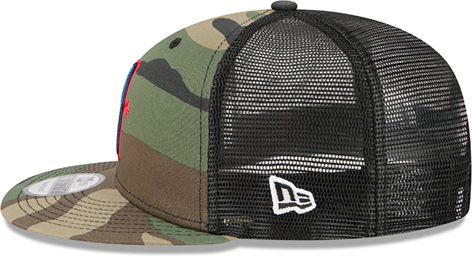 New Era Men's Houston Texans EG OTC Camo Trucker 9FIFTY Cap  - view number 5